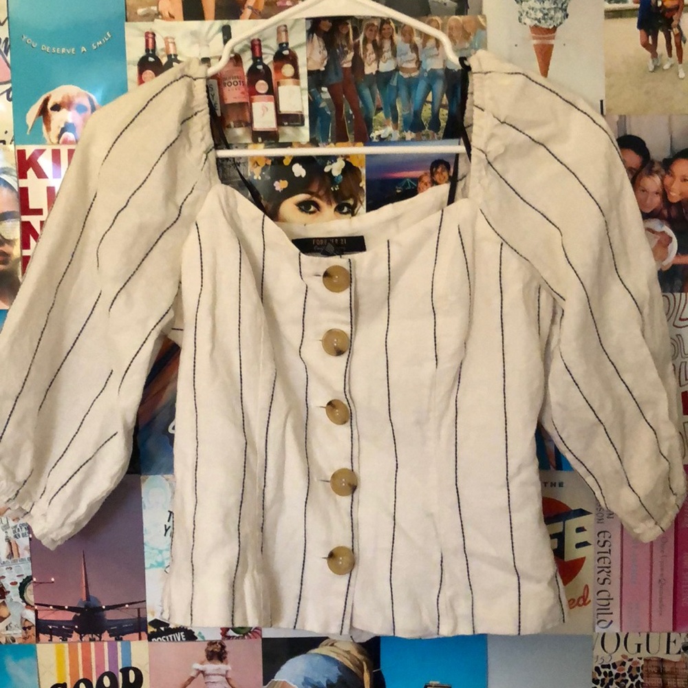 Forever 21 fancy top